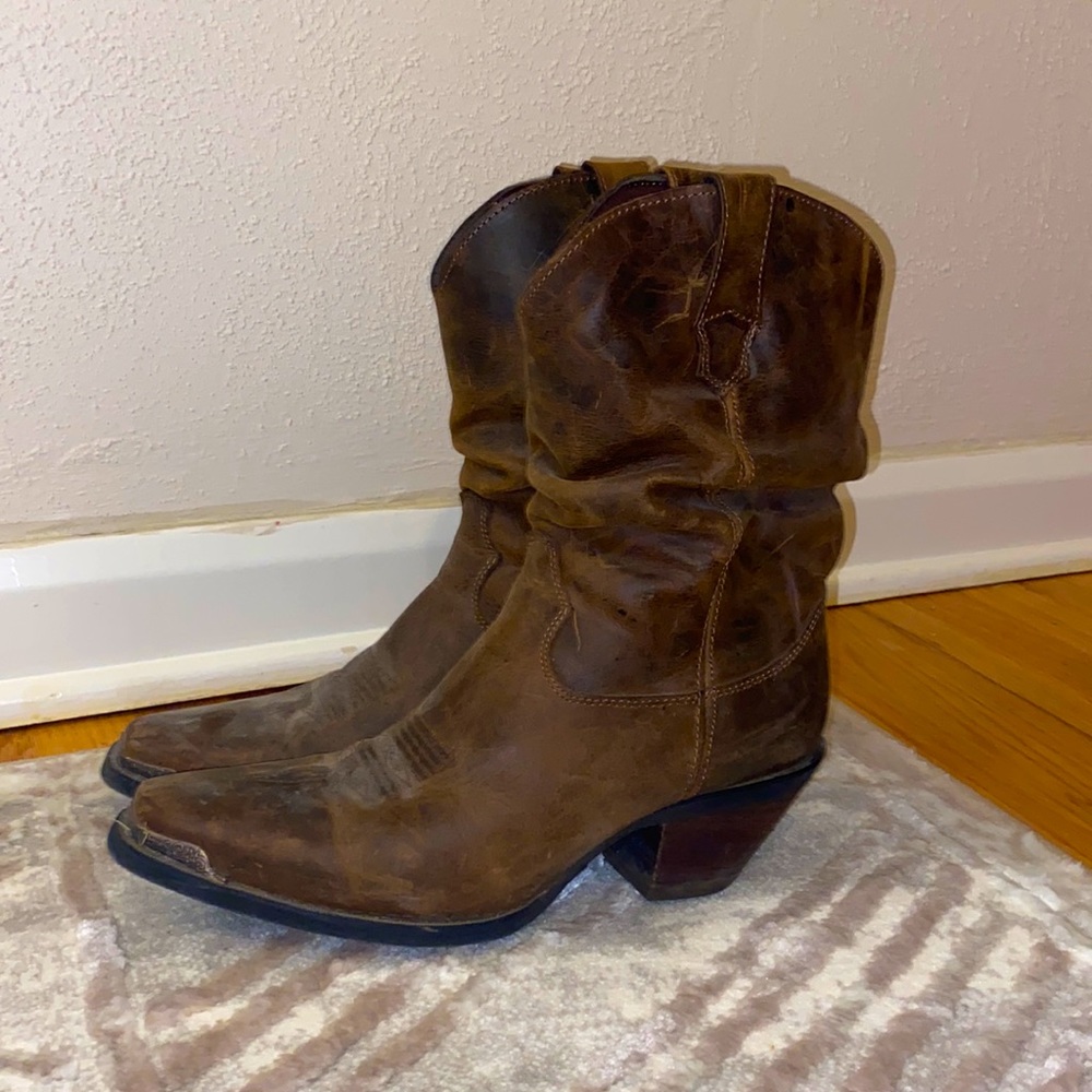 Durango distressed western cowgirl boots